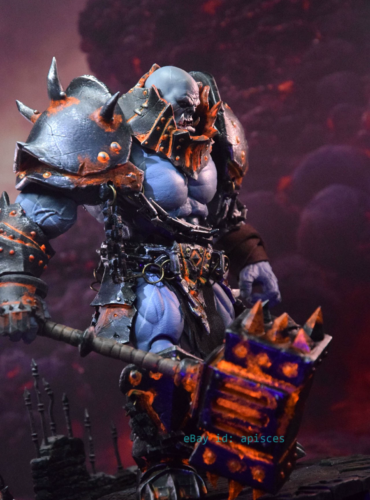 Figura de acción personalizada 1/10 World of Warcraft modelo pintado a mano negra juego - Imagen 7 de 7