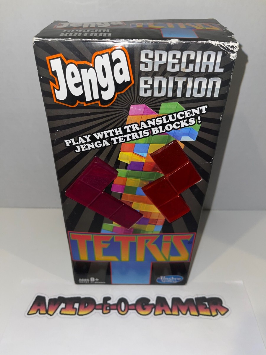 Tetris Jenga Translucent Special Edition Collectors Family
