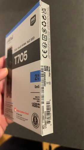 Crucial T705 2TB nVME SSD - Afbeelding 3 van 4