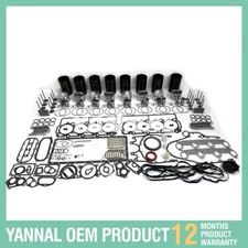 New 3208 Rebuild Overhaul Kit With Gasket Kit & Valve Kit For Caterpillar