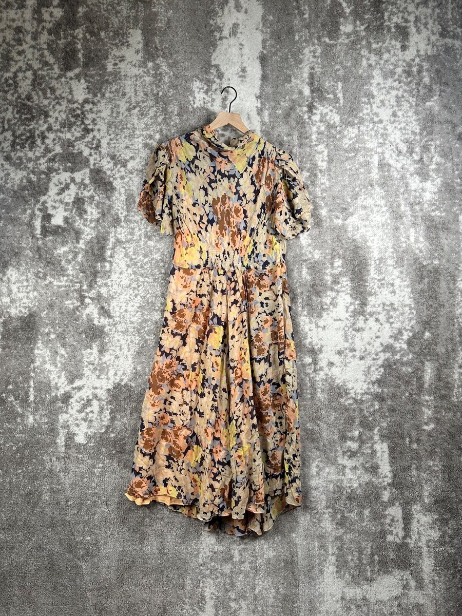 chinese dress ladies Jigsaw 1990s Linen Maxi Slip Dress - S/M main image 1