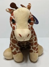 Giraffe Plush Toy 12 inch Stuffed Animal Brown A&A Global Industries