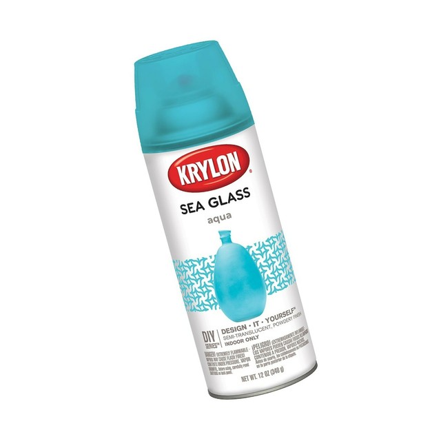 Krylon K09057007 Sea Glass Spray Paint, Aqua, 12 Ounce eBay