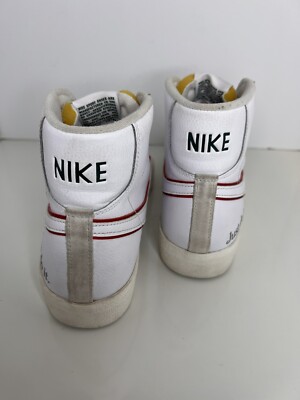 Nike Men\'s Blazer Mid \'77 White University Red Shoes DQ0796-100 Size US 10.5 $_12.JPG main image 3