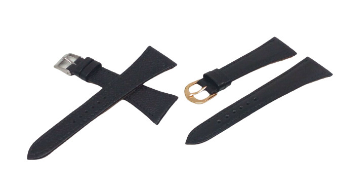 Bracelet montre en cuir de veau résistant 24mm pour éviter les ruptures
