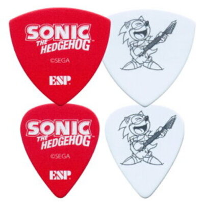 ESP SONIC THE HEDGEHOG GUITAR III -Classic Sonic Edition | eBay