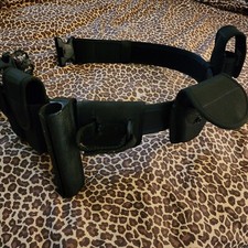 Tactical Police Security Guard Duty Belt Law Enforcement Modular Nylon Belt