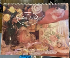 1995 Victorian Floral Collection Wall Calendar