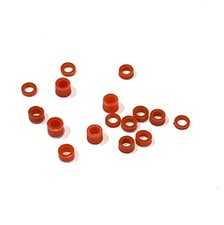 Scaleauto SC-1121 Plastic Axle Spacers for 2.38mm 3/32 Axles, Assorted Sizes