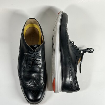 Cole Haan Grand OS Wingtip Oxford Shoes Men’s Size 10.5 M Black C21198 $_12.JPG?set_id=880000500F main image 4