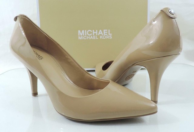 michael kors patent pumps
