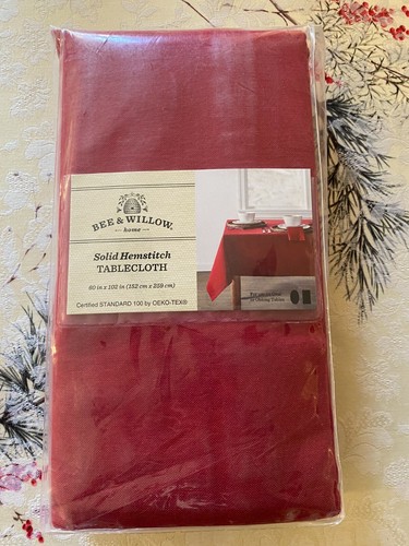 BEE & WILLOW HOLIDAY TABLECLOTH 60" x 84" 60" x 102" ~ NAPKINS ~ YOU CHOOSE! - Picture 6 of 23