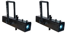 2 Eliminator American DJ IKON PROFILE Plus 40W White LED DMX RDM GOBO Projectors
