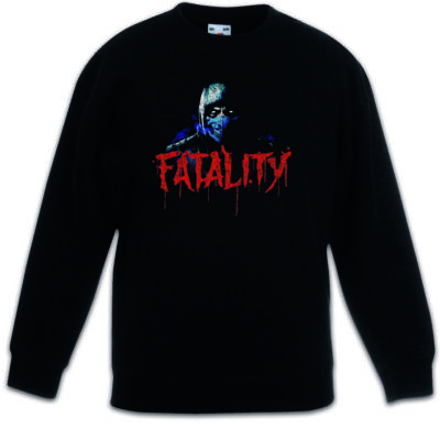 VINTAGE SUB-ZERO FATALITY Kinder Pullover Mortal Scorpion MK Raiden Kombat