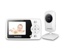 HelloBaby HB31 Digital Wireless Video Baby Monitor With Night Vision SensorNIB 