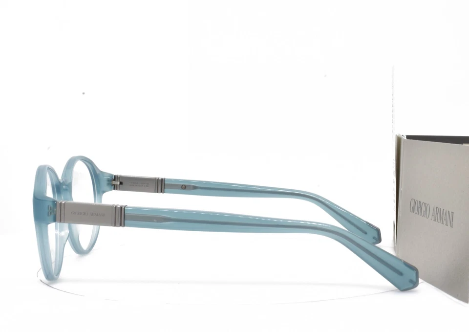 GIORGIO ARMANI 眼镜 Frosty Turquiose 圆形 Panto 框架 50-20-140 7002 5034 — 第 3/4 张图片