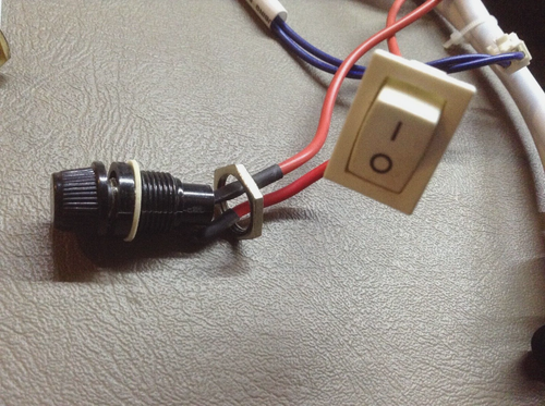 FOGATTI REPLACEMENT WIRING FOR TANKLESS RV WATER HEATER FS06B1 SWITCH FUSE - Picture 3 of 5