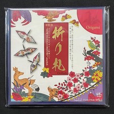 Japanese Hanafuda Origami Paper Set Washi Traditional Pattern Craft Sheets