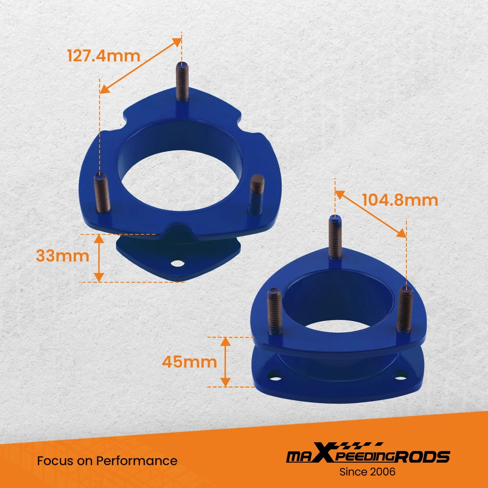 Kit elevador nivelador delantero 3,5"" trasero 2,5"" para Lincoln Navigator Ford Expedition Foto 3 de 4