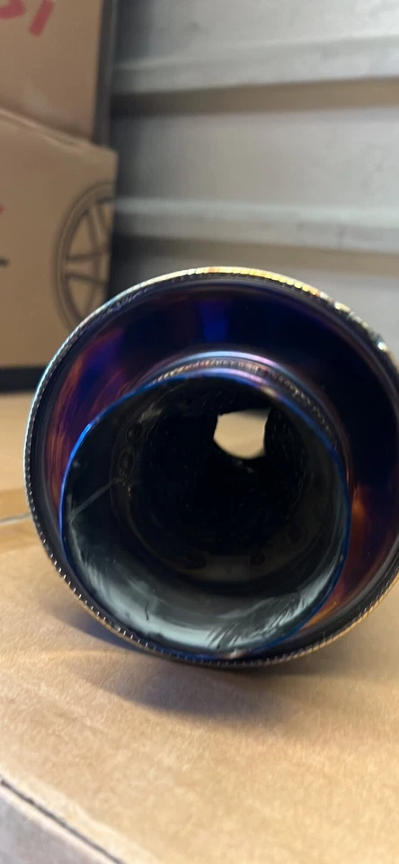 car mufflers exhaust universal Turndown Tip 2.5inlet And 3.0outlet Brand New - Image 4 of 4