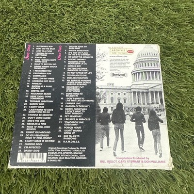 Hey! Ho! Let's Go Ramones Anthology By The Ramones 2 CD & Book