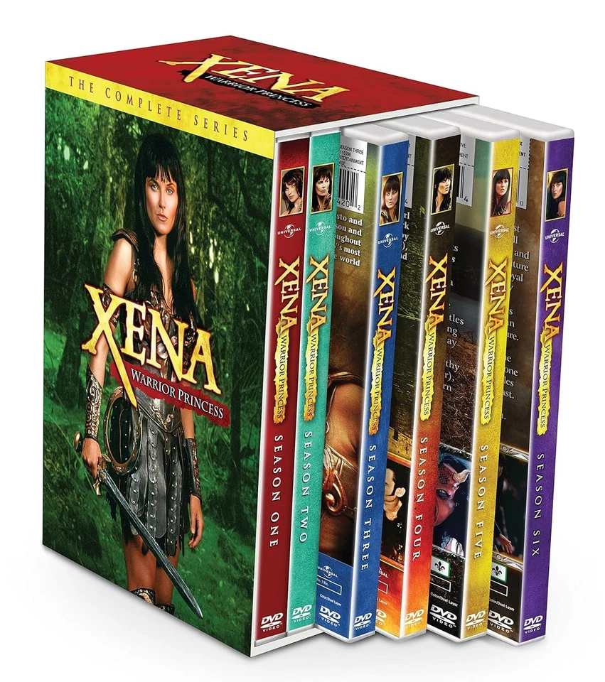 Xena: Warrior Princess - The Complete Series DVD Box Set NEW & SEALED FREE SHIP Foto 2 de 4