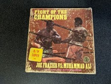 Joe Frazier Vs. Muhammad Ali, Boxing Highlights. B/W Super 8 mm Movie, Columbia