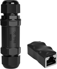Starlink Mini Ethernet Adapter Kit: IP68 Waterproof  Lightning-Resistant RJ45