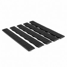 4.76" HEAT RESISTANT Rail Covers Pack of 5 KeyMod  M-LOK, BKACK