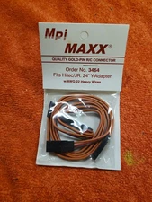 Maxx products - MPI 24" Y-HARNESS 22 AWG Heavy Wire Gold Pin - New!