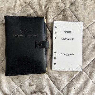 Versiegelt!! TVR Griffith Owners Handbook Handbuch und Geldbörse