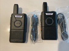Pair of Retevis RT18 DriveChat Mini Walkie Talkie FRS 2W