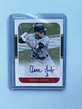 2021 DONRUSS AARON JUDGE Retro 1987 AUTO NY YANKEES #87S-AJ 