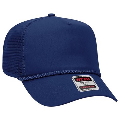 OTTO CAP 5 Panel Mid Profile Mesh Back Trucker Hat - 39-071 | eBay