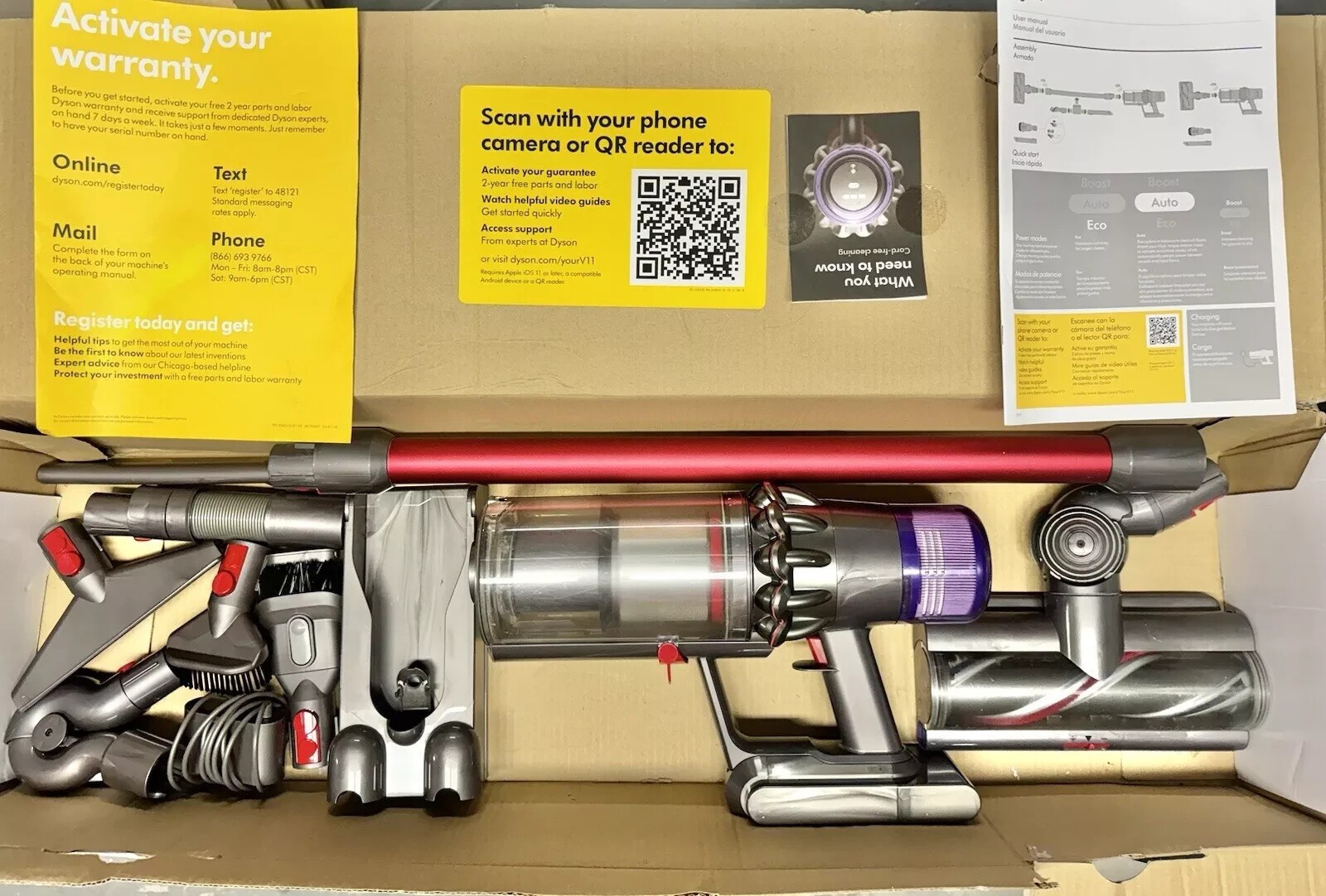 Dyson V11 Animal+ Cordless Stick Vacuum Cleaner - Fantastic Condition