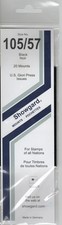 20 Showgard BLACK Mounts 105x57 FREE U.S. Shipping w/$60 Order (Mix/Match)