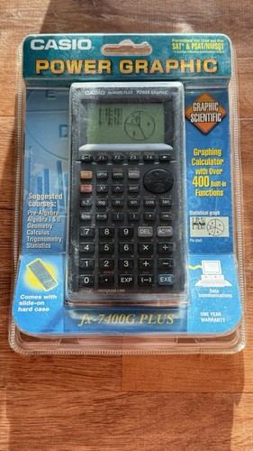 Casio FX-7400G Plus Graphing Calculator With Case new