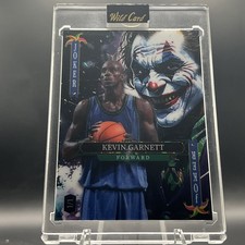Kevin Garnett Wild Card JOKER #’d 1/1 Minnesota Timberwolves 