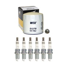 Wix Engine Oil Filter & NGK 6 Ruthenium HX Spark Plugs kit for Acura NSX 3.2L V6