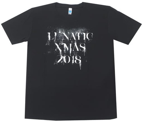 LUNA SEA SLAVE限定 T-Shirt Black XL 'LUNATIC X’MAS 2018' Japan