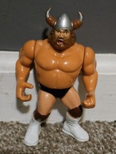 wwf THE BERZERKER SERIES 5 wrestling HASBRO figure BLUE CARD