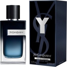 Yves Saint Laurent Y Eau de Parfum Spray Men, 3.3 oz 100 Ml 