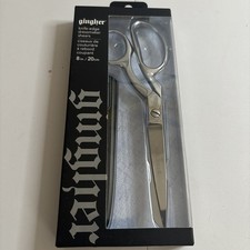 Gingher 8-Inch Knife Edge Dressmaker's Shears W Protective Sheath  New  C8