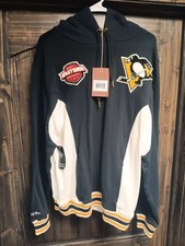 NWT Men’s Mitchell & Ness Pittsburgh Penguins Legacy French Terry Hoodie Medium
