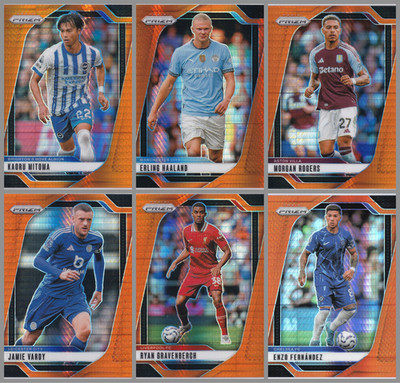 Panini Prizm Premier League 2024-25 Orange Hyper