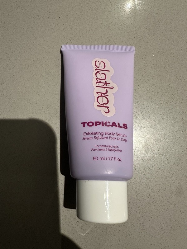 Slather Topicals Exfoliating Body Serum 50ml 1.7 fl oz~ FRESH~NEW~No Box