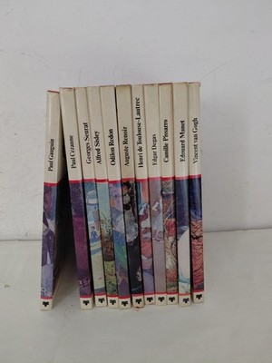 11 Bände der historischen Halskette ''I Maestri del Colore'' Fabbri Editori 1971