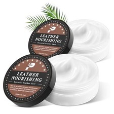 Leather Conditioner - 2 Pack Deep Conditioning Care for Leather Seats, Car