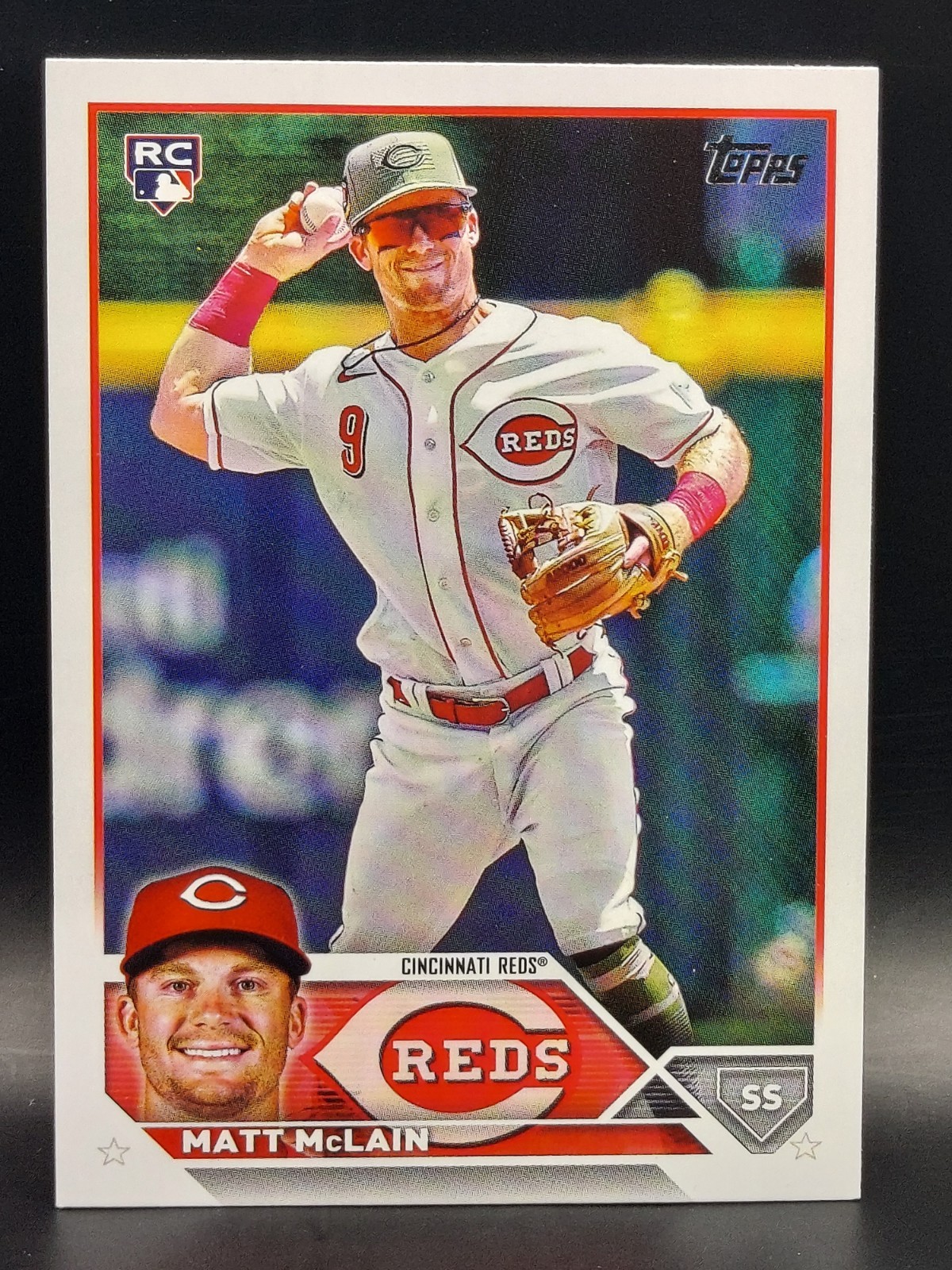 2023 Topps Update Series - Matt McLain Rookie Card #US199 (RC) Cincinnati Reds 