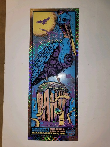 Widespread Panic Poster CHARLESTON, SC DIAMOND FOIL ONLY 10 MADE! Print 2025 WSP - Picture 20 of 24
